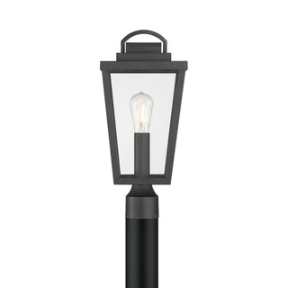 Brenwick One Light Post Lantern in Powder Coated Black