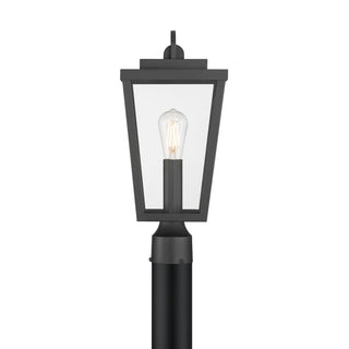 Brenwick One Light Post Lantern in Powder Coated Black