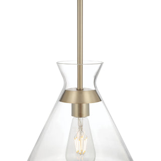 Amarella One Light Pendant in Modern Gold