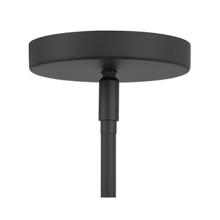 Tulara One Light Pendant in Matte Black