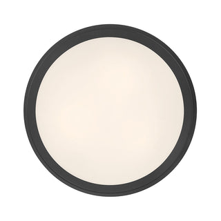 Stralara LED Flush Mount in Matte Black