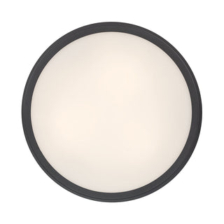 Stralara LED Flush Mount in Matte Black