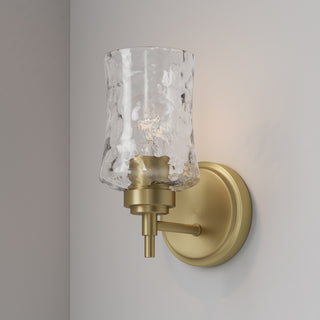 Clarvyn One Light Wall Sconce in Vintage Brass