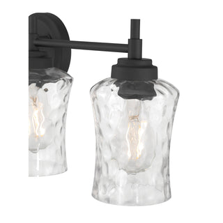 Clarvyn Four Light Vanity in Matte Black