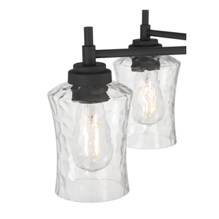 Clarvyn Six Light Chandelier in Matte Black