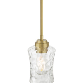 Clarvyn One Light Mini Pendant in Vintage Brass