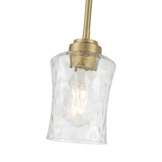 Clarvyn One Light Mini Pendant in Vintage Brass