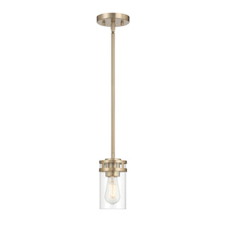 Lunden One Light Mini Pendant in Modern Gold