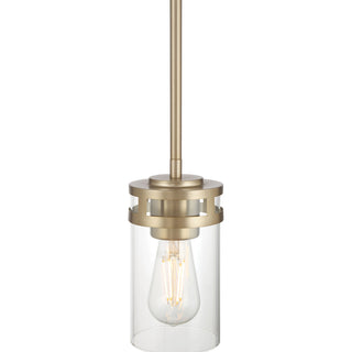 Lunden One Light Mini Pendant in Modern Gold
