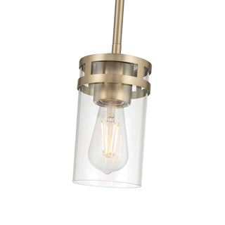 Lunden One Light Mini Pendant in Modern Gold