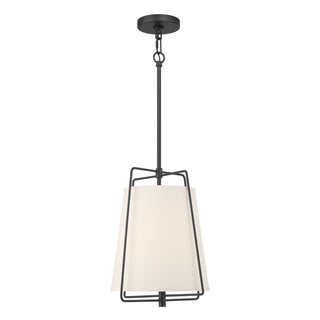 Vellinor One Light Pendant in Matte Black