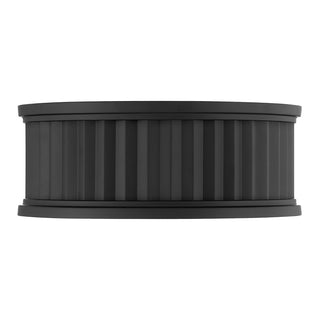 Corvella LED Flush Mount in Matte Black