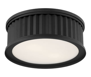 Corvella LED Flush Mount in Matte Black