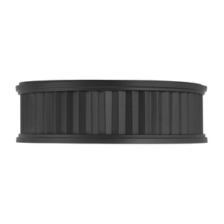Corvella LED Flush Mount in Matte Black