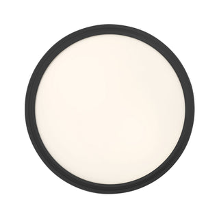 Velune Two Light Flush Mount in Matte Black