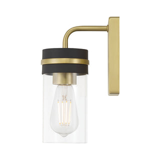 Marbridge One Light Wall Sconce in Vintage Brass