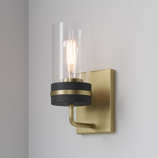 Marbridge One Light Wall Sconce in Vintage Brass
