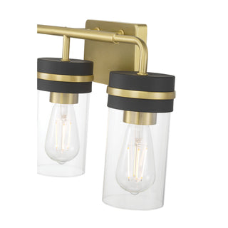 Marbridge Three Light Vanity in Vintage Brass