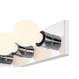 Bellisse Three Light Bath Bar in Chrome