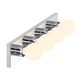 Bellisse Four Light Bath Bar in Chrome