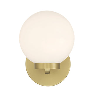 Ardeva One Light Wall Sconce in Vintage Brass