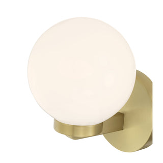 Ardeva One Light Wall Sconce in Vintage Brass