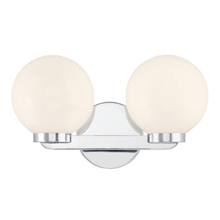 Ardeva Two Light Vanity in Chrome