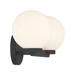 Ardeva Two Light Vanity in Matte Black