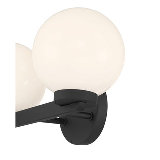Ardeva Two Light Vanity in Matte Black
