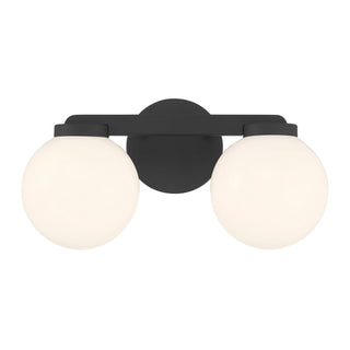 Ardeva Two Light Vanity in Matte Black