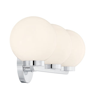 Ardeva Three Light Vanity in Chrome