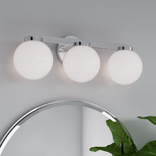 Ardeva Three Light Vanity in Chrome