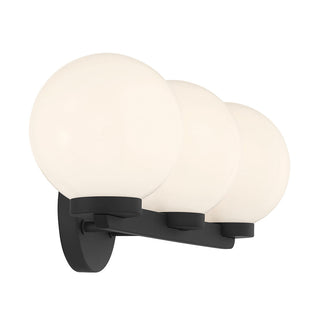 Ardeva Three Light Vanity in Matte Black