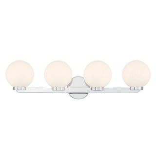 Ardeva Four Light Vanity in Chrome