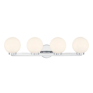 Ardeva Four Light Vanity in Chrome