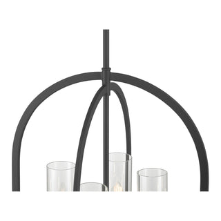 Evandrel Four Light Pendant in Matte Black