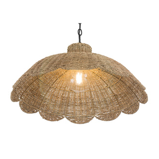 Malura One Light Pendant in Matte Black