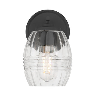Miravelle One Light Wall Sconce in Matte Black