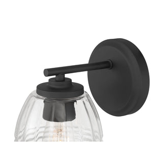 Miravelle One Light Wall Sconce in Matte Black