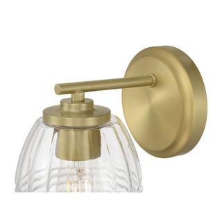 Miravelle One Light Wall Sconce in Vintage Brass