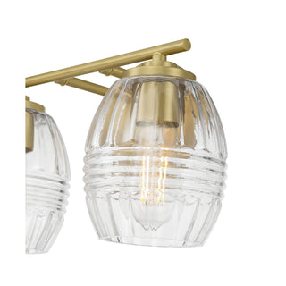 Miravelle Two Light Vanity in Vintage Brass