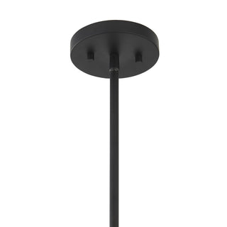 Baldwin Eight Light Chandelier in Matte Black