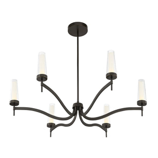 Butler LED Chandelier in Mediterranean Bronze