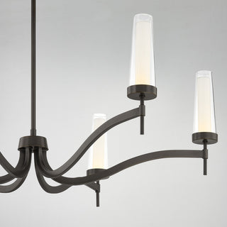Butler LED Chandelier in Mediterranean Bronze