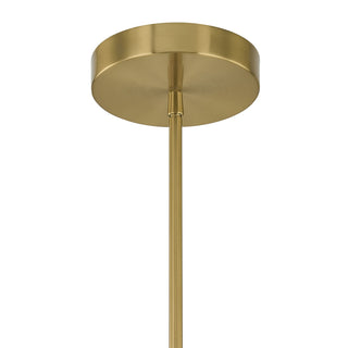 Butler LED Chandelier in Warm Brass