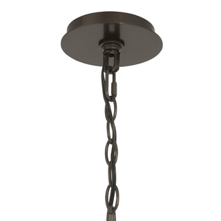 Sanger Ten Light Chandelier in Mediterranean Bronze