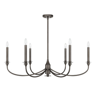 Coventry Six Light Chandelier in Mediterranean Bronze