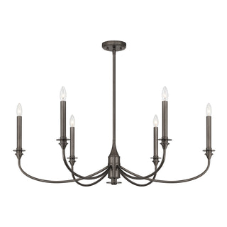 Coventry Six Light Chandelier in Mediterranean Bronze
