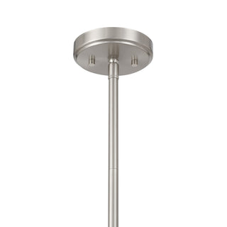 Coventry Six Light Chandelier in Satin Nickel