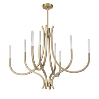 Bradford LED Chandelier in Noble Brass
